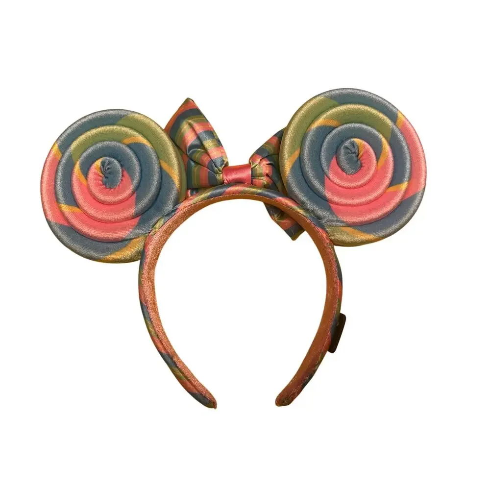 NWOT Disney Parks Minnie Lollipop Swirl Ear Headband Disney Eats Collection